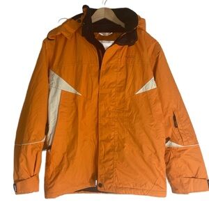 Reima Orange Insulated Hooded Ski Snowboard Jacket 150 Sz 12 Youth‎